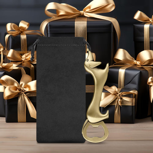 LKKCHER Niedlich Dackel Flaschenöffner, Lustig Dackel Geschenke, Dackel öffner Deko Dackel, Geburtstagsgeschenk Weihnachten Valentinstag Dackel Geschenke für Männer Frauen Dackel Fans
