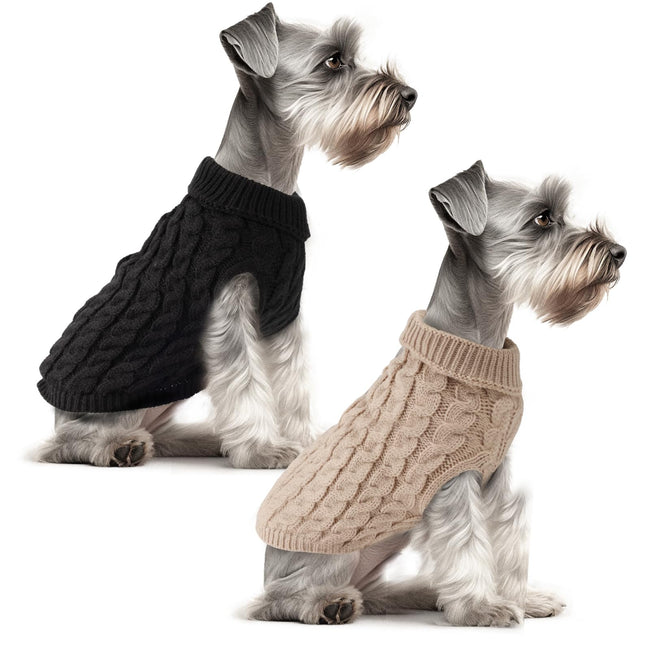 Fiohiros Dackel-Hundepullover im 2er-Set