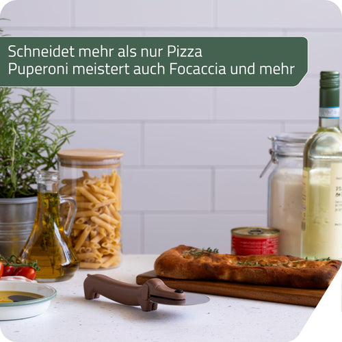 Puperoni Dackel-Pizzaschneider von PELEG DESIGN