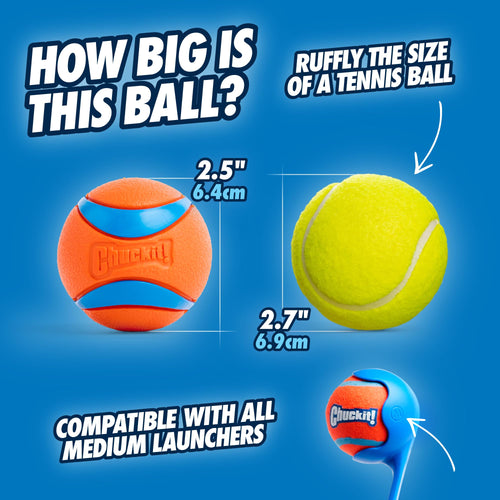 Chuckit! Ultra Ball Medium, 6,5 cm
