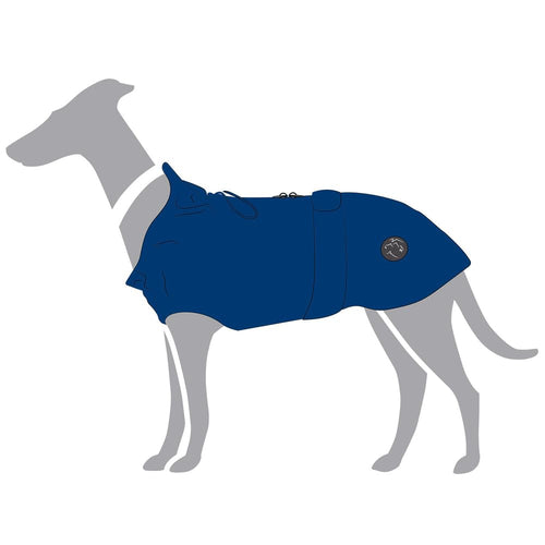 HUNTER MILFORD Hunde-Regenmantel, Gelb, Größe 40