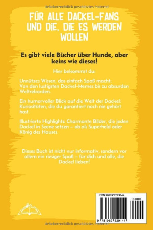 Unnützes Wissen über Dackel – SP Geschenkbücher
