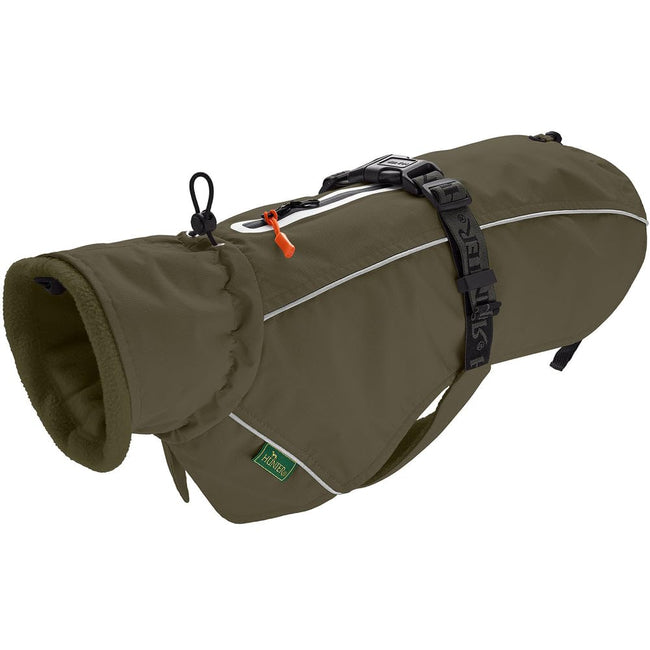 HUNTER NORDBY Dackel-Hundemantel, Oliv, Größe 33