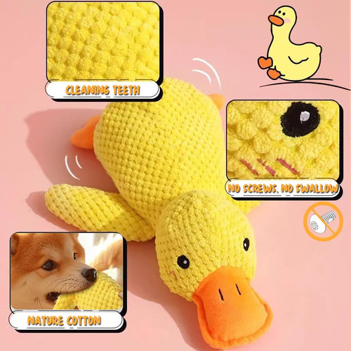 Speedy Panther Plüsch-Ente mit Quietscher, 25 cm