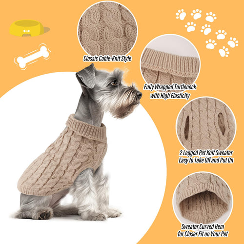Fiohiros Dackel-Hundepullover im 2er-Set