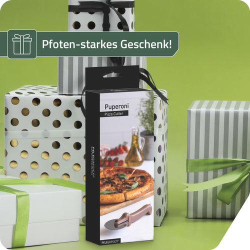 Puperoni Dackel-Pizzaschneider von PELEG DESIGN