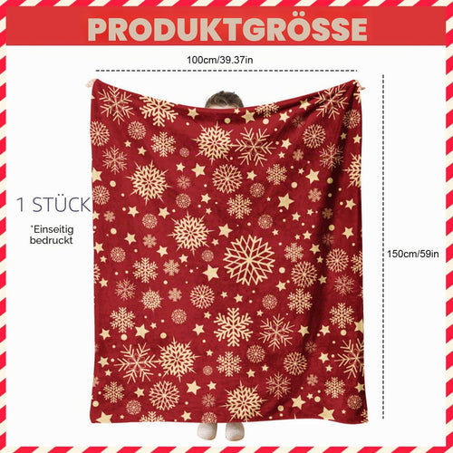 Satiskid Dackel-Kuscheldecke, blau, 100 × 150 cm