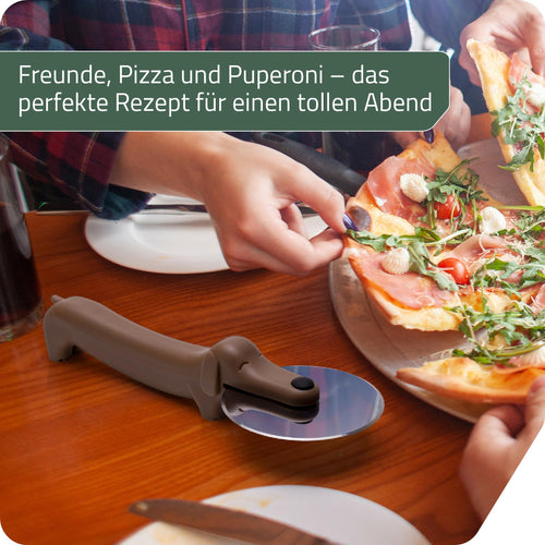 Puperoni Dackel-Pizzaschneider von PELEG DESIGN