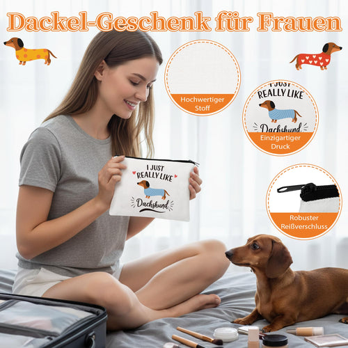 Festivora Dackel-Geschenkset mit Becher und Accessoires