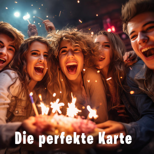 Dackel-Geburtstagskarte „Hoch sollst du leben“