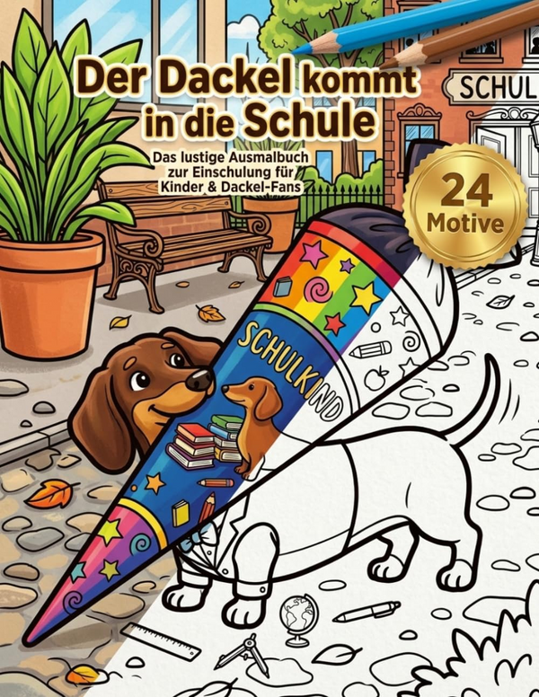 Der Dackel kommt in die Schule – Buchcover